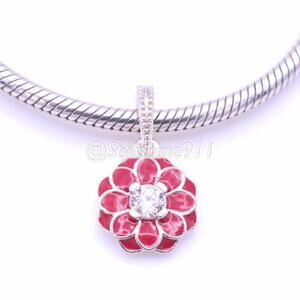 Authentic PANDORA Oriental Bloom Dangle - 791829CZ